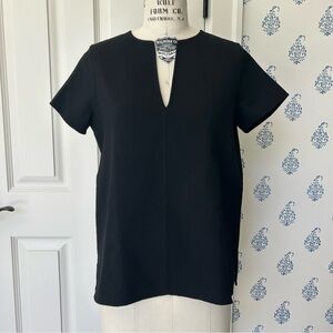 Ann Mashburn Raina Top Women’s Size Small Black